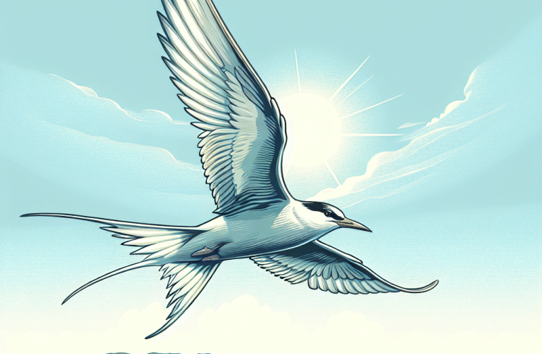 Tern – tajemniczy ptak nadmorski: Poznaj jego zwyczaje i miejsca występowania