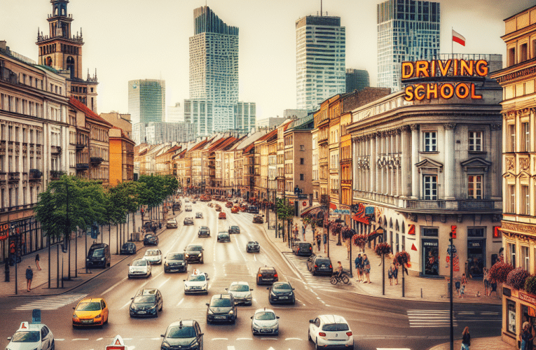 Nauka jazdy w Warszawie – centrum uwagi dla początkujących kierowców