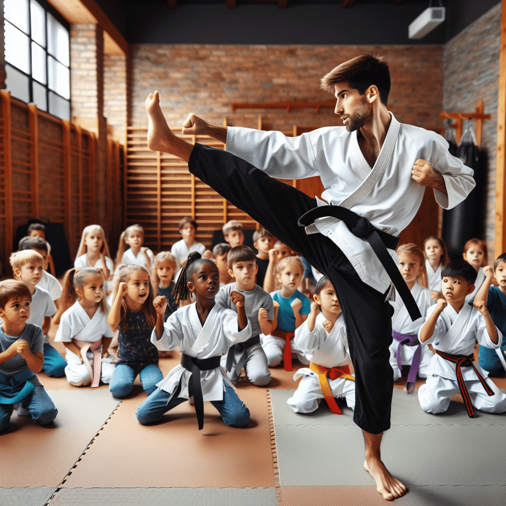 nauka karate dla dzieci