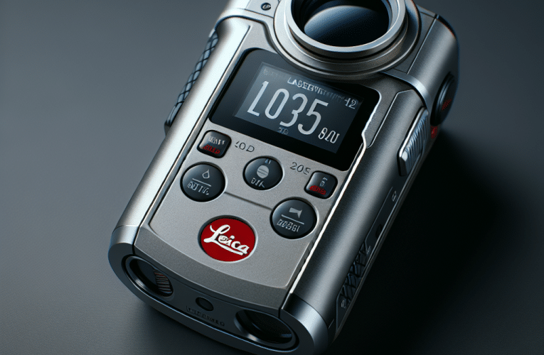 Leica dalmierz laserowy: Precyzyjne pomiary w fotografii i budownictwie