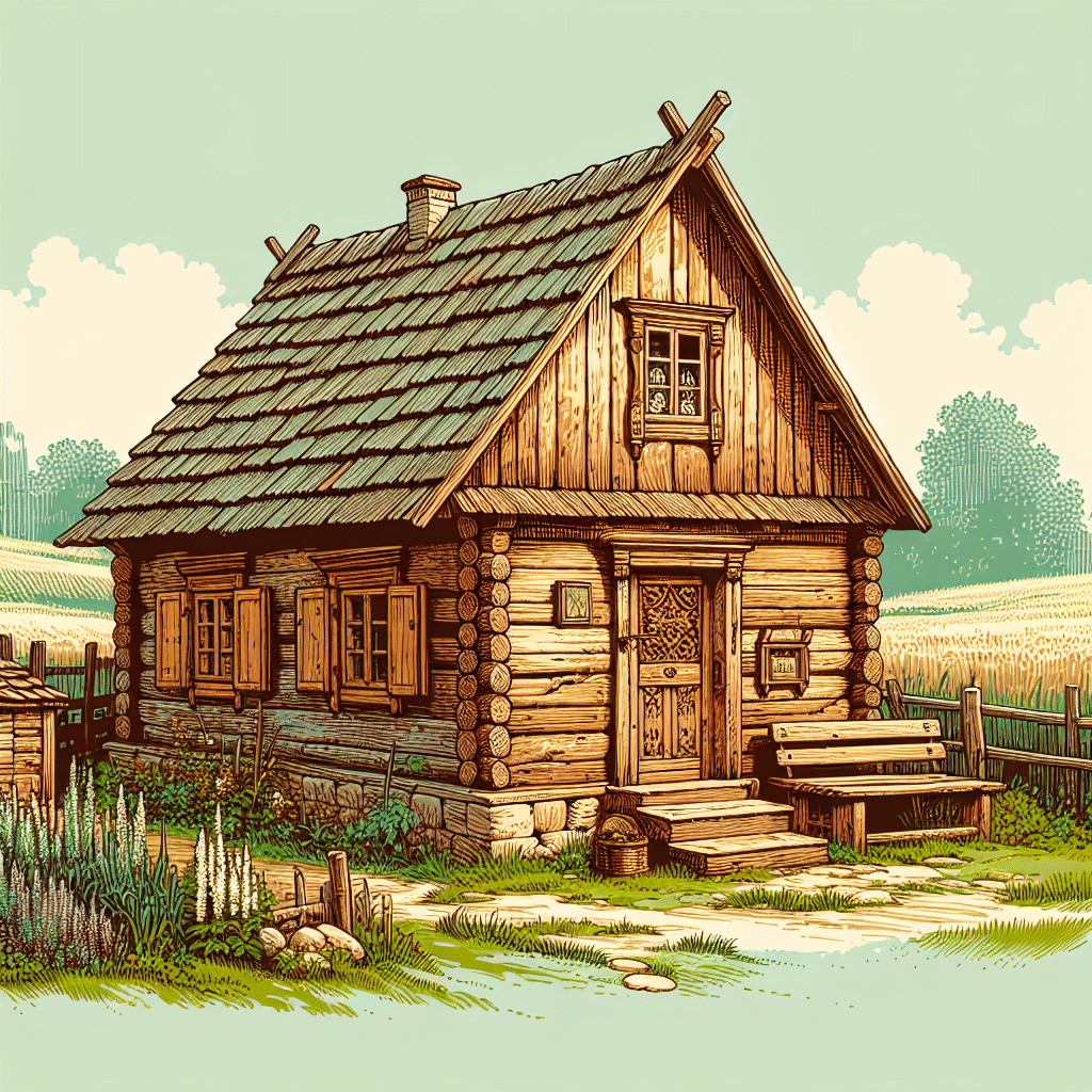 domki gospodarcze drewniane