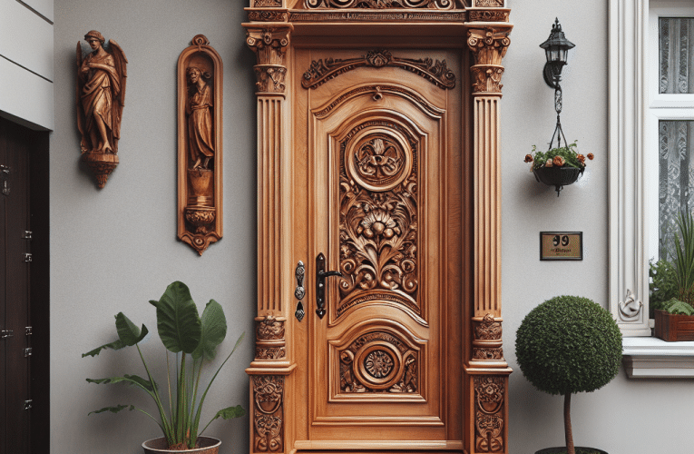 Drzwi drewniane na zamówienie w Warszawie: Jak wybrać idealne i na co zwrócić uwagę?
