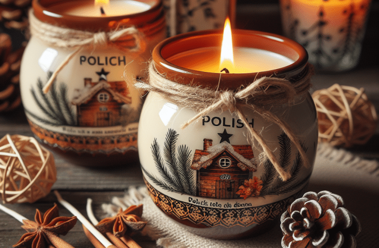 Polskie świece sojowe z drewnianym knotem – ekologiczne i stylowe dodatki do Twojego domu