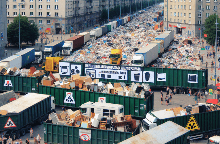 Odpady wielkogabarytowe w Warszawie: Jak prawidłowo się ich pozbyć i gdzie je oddać?