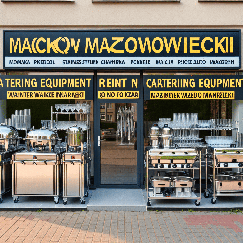 wypożyczalnia sprzętu cateringowego maków mazowiecki