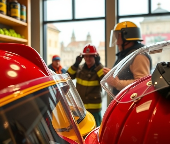 Gdzie w Warszawie kupić kaski strażackie dla OSP zgodne z PN-EN 443?