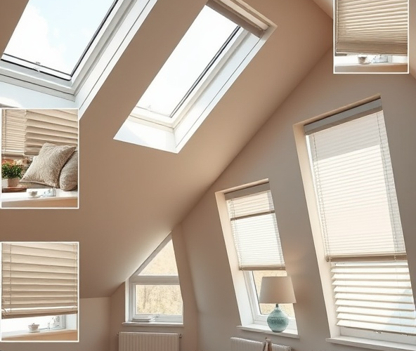 Jak dobrać rolety wewnętrzne do okien dachowych w mieszkaniu?