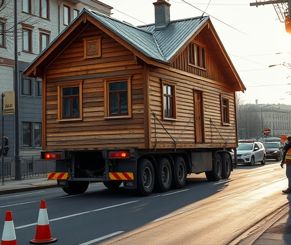 Jak uzyskać zezwolenia na transport domów w całości w Szczecinie?