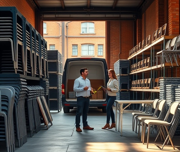 Jak wybrać wypożyczalnię stołów i krzeseł w Łodzi na mały budżet?