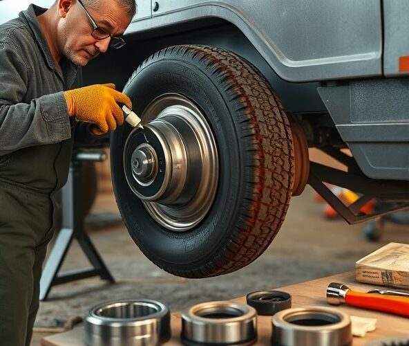 Jak właściciel zapobiegnie awariom łożysk przyczepki Zasław 265SU?