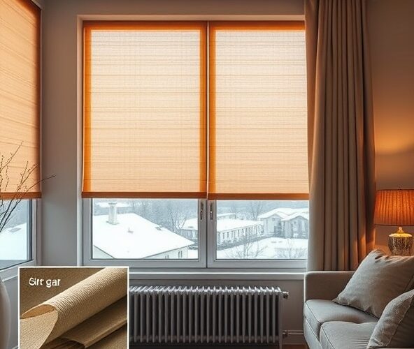 Czy rolety na wymiar z tkaniną termiczną obniżą rachunki za ogrzewanie?