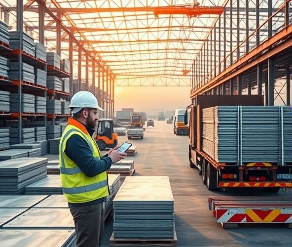 Jak szybko zamówić blachy z hurtowni stali w Polsce na budowę?