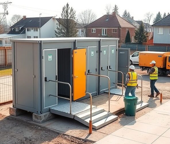 Jak wynająć kontenery sanitarne w Gorzowie Wielkopolskim na małą budowę zgodnie z przepisami?