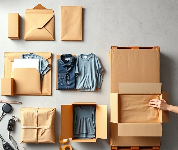 Jakie opakowania z kartonu wybrać na 500 przesyłek odzieżowych?
