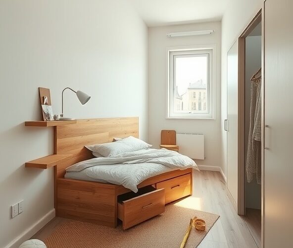 Jak zamówić łóżko drewniane na wymiar w Warszawie do małej sypialni przy ograniczonym budżecie?