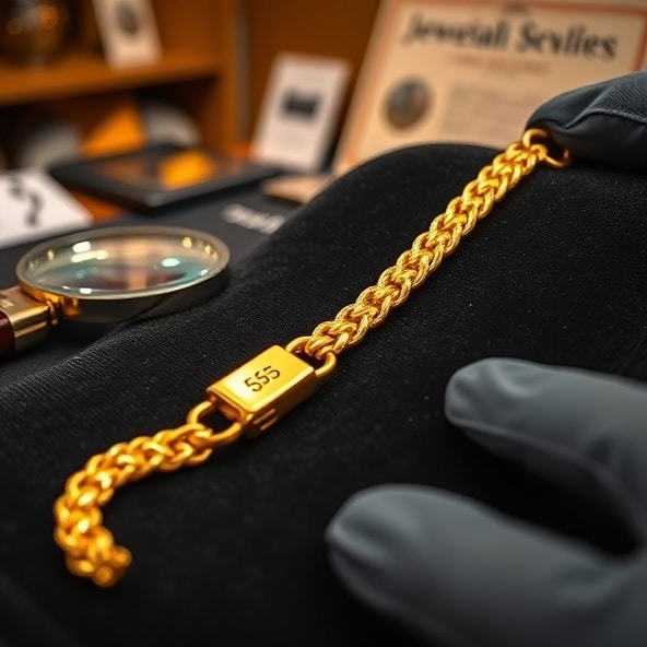 łańcuszek złoty lisi ogon 585