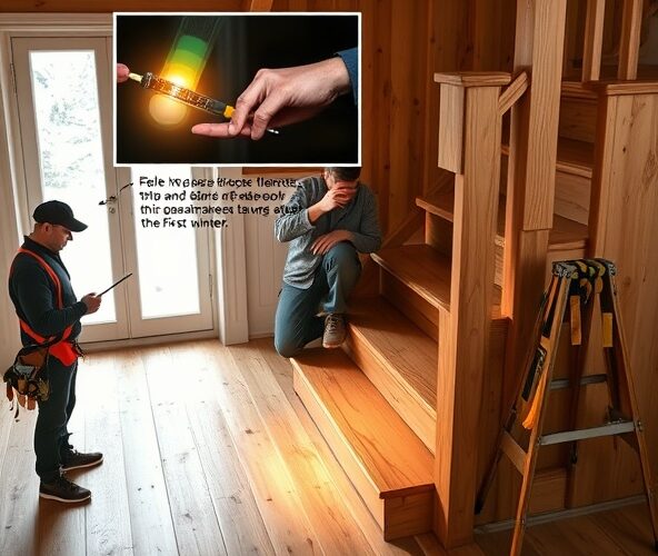 Jak właściciel domu może skontrolować montaż schodów w Warszawie i okolicach, żeby uniknąć skrzypienia i pęknięć po pierwszej zimie?