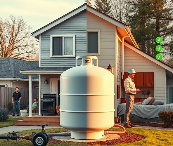 Czy zbiorniki na gaz przydomowe faktycznie obniżą rachunki w domu jednorodzinnym bez dostępu do sieci gazowej?