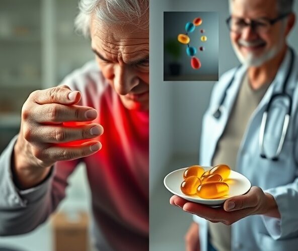 Suplementacja omega‑3: czy zmniejsza ból u osób 65+ z RZS?