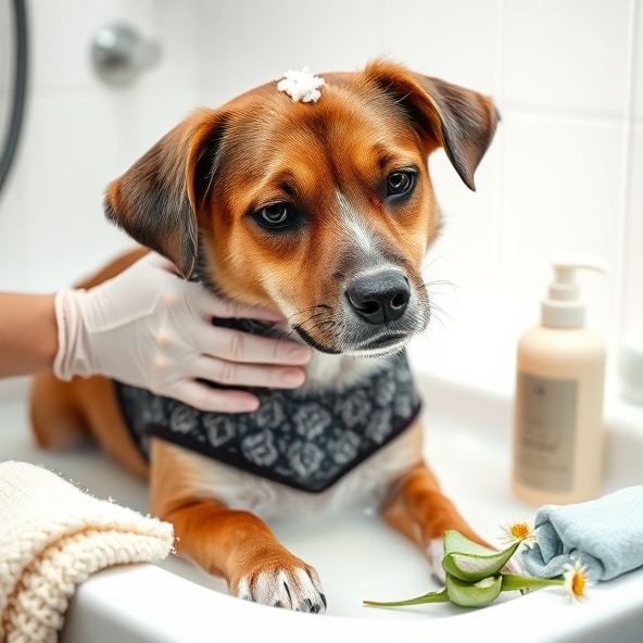 szampon dla psa z alergią skórna