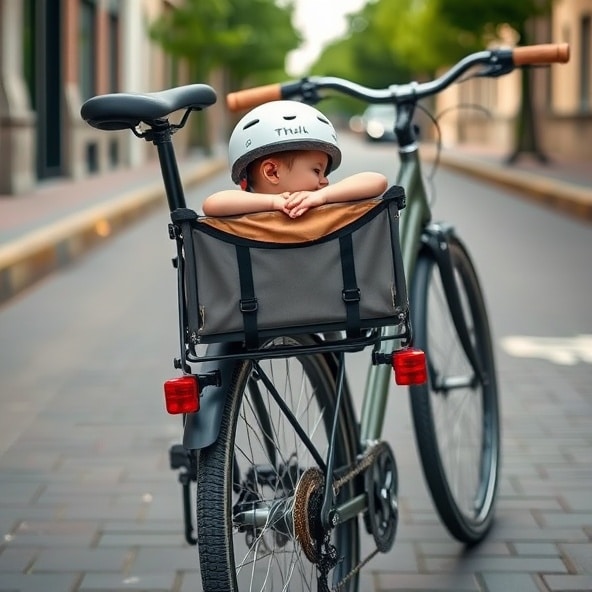 fotelik rowerowy thule