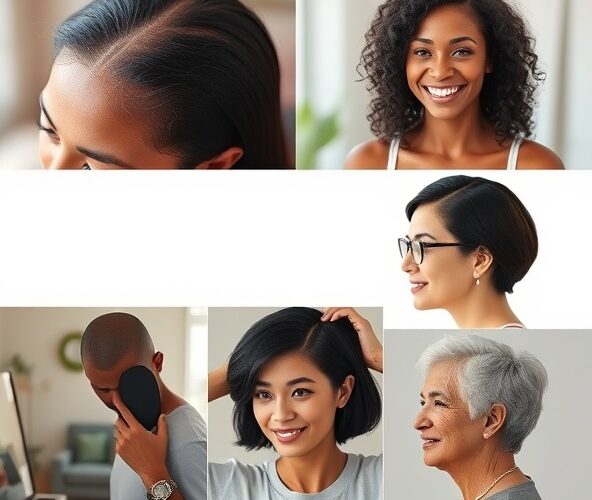 Czy zdjęcia klientów noszących peruki naturalne zmniejszą liczbę zwrotów?