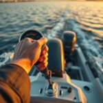 regulacja obrotów silnika zaburtowego