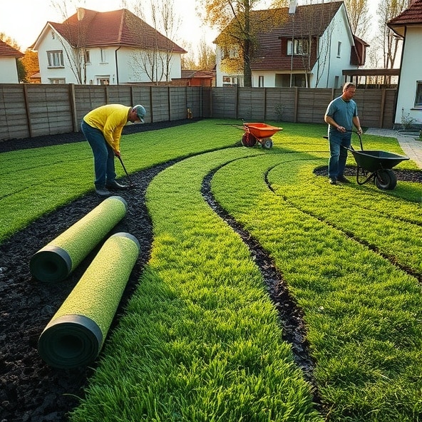 trawa z rolki nadarzyn