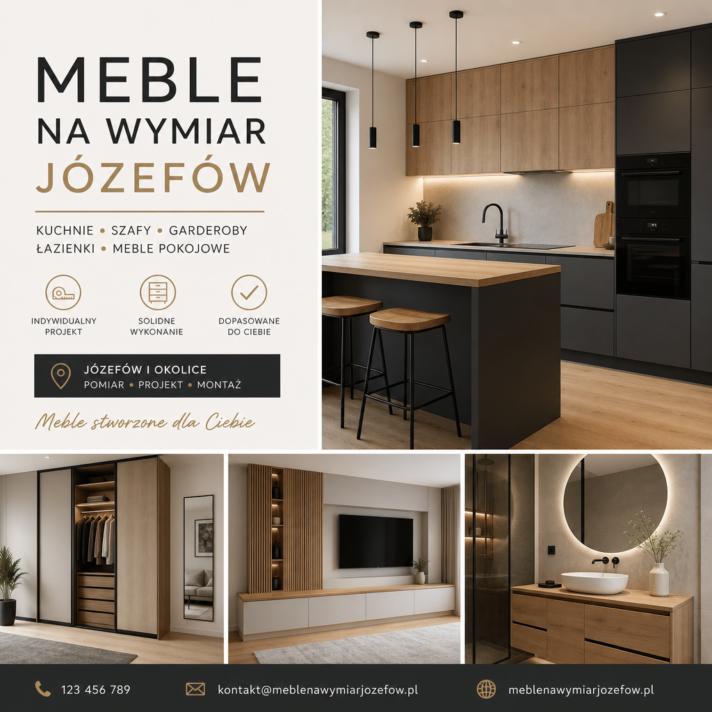 meble na wymiar józefów